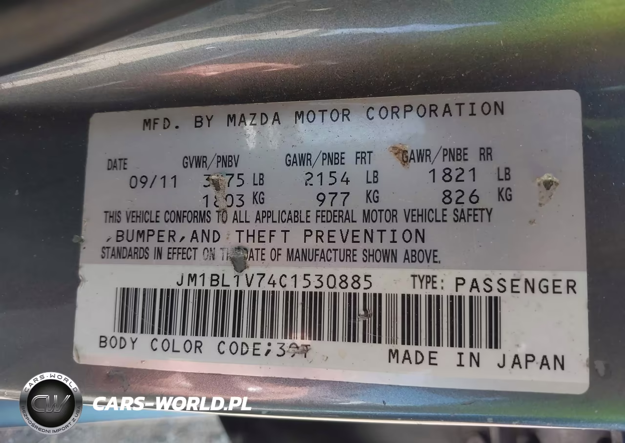 2012 Mazda Mazda3 I Touring VIN:JM1BL1V74C1530885 - 9