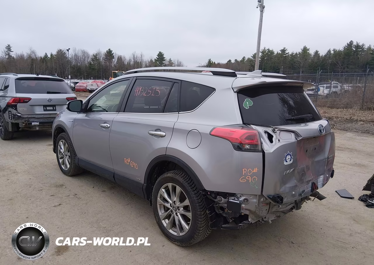 2017 Toyota Rav4 Hybrid Limited VIN:JTMDJREV9HD102568 - 3
