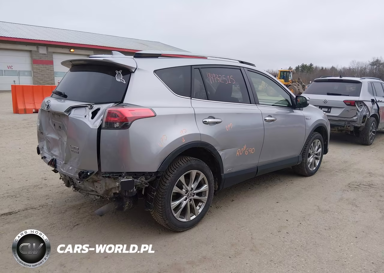 2017 Toyota Rav4 Hybrid Limited VIN:JTMDJREV9HD102568 - 4