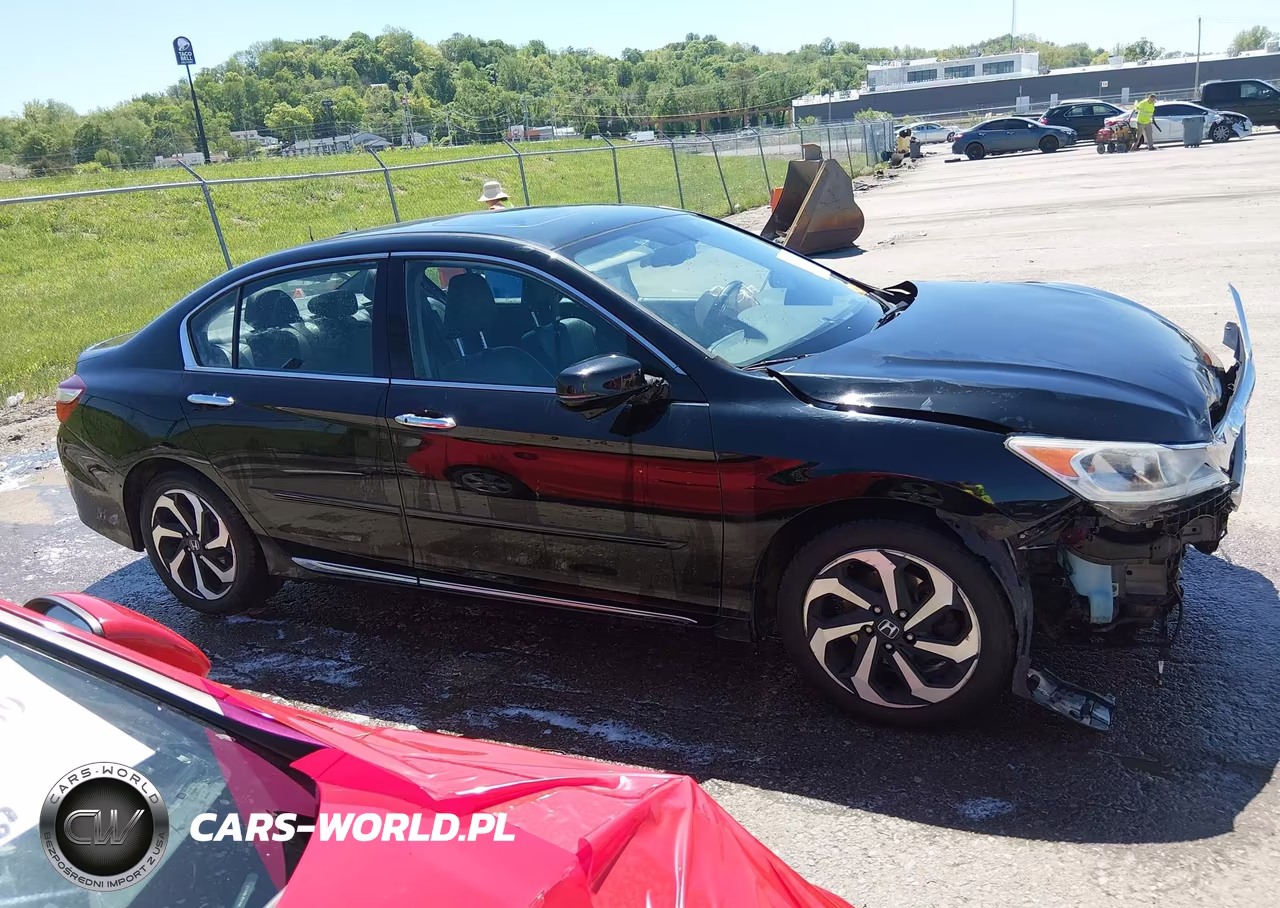 2017 Honda Accord Ex-L V6 VIN:1HGCR3F81HA018354 - 13