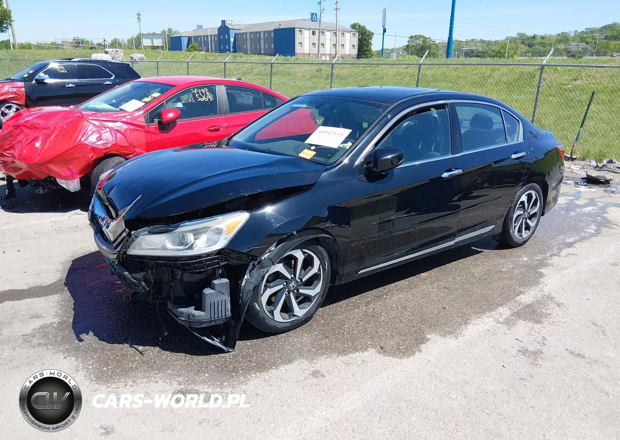 2017 Honda Accord Ex-L V6 VIN:1HGCR3F81HA018354 - 2