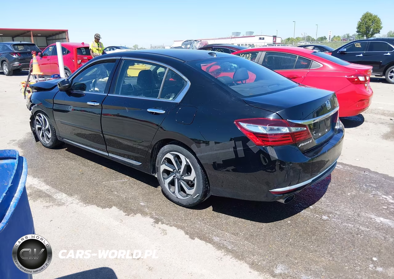 2017 Honda Accord Ex-L V6 VIN:1HGCR3F81HA018354 - 3