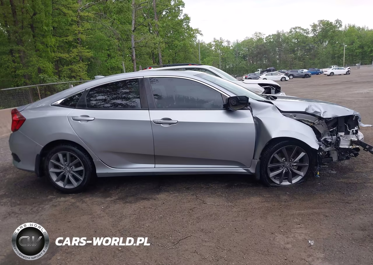 2019 Honda Civic Ex VIN:19XFC1F33KE018916 - 13