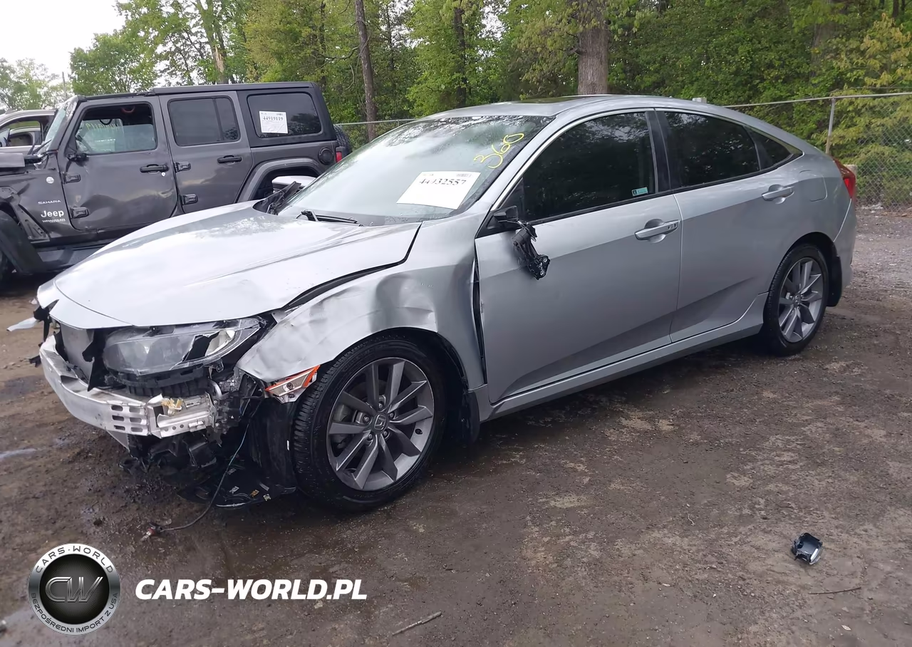 2019 Honda Civic Ex VIN:19XFC1F33KE018916 - 2