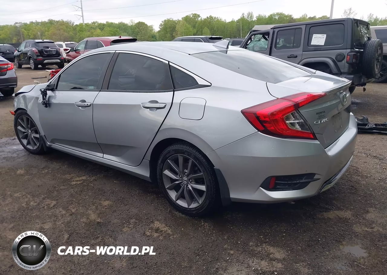 2019 Honda Civic Ex VIN:19XFC1F33KE018916 - 3
