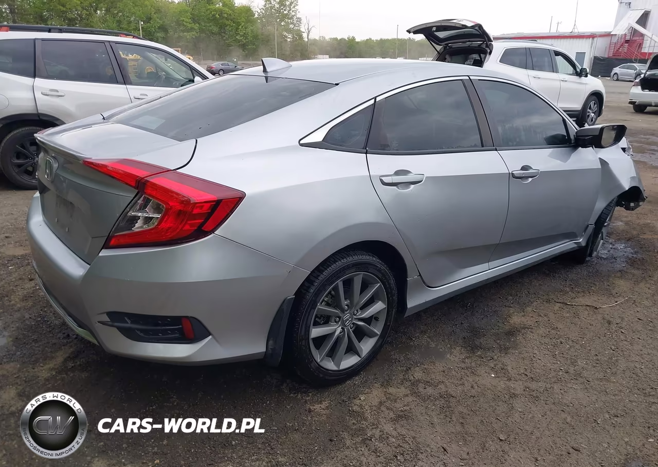 2019 Honda Civic Ex VIN:19XFC1F33KE018916 - 4