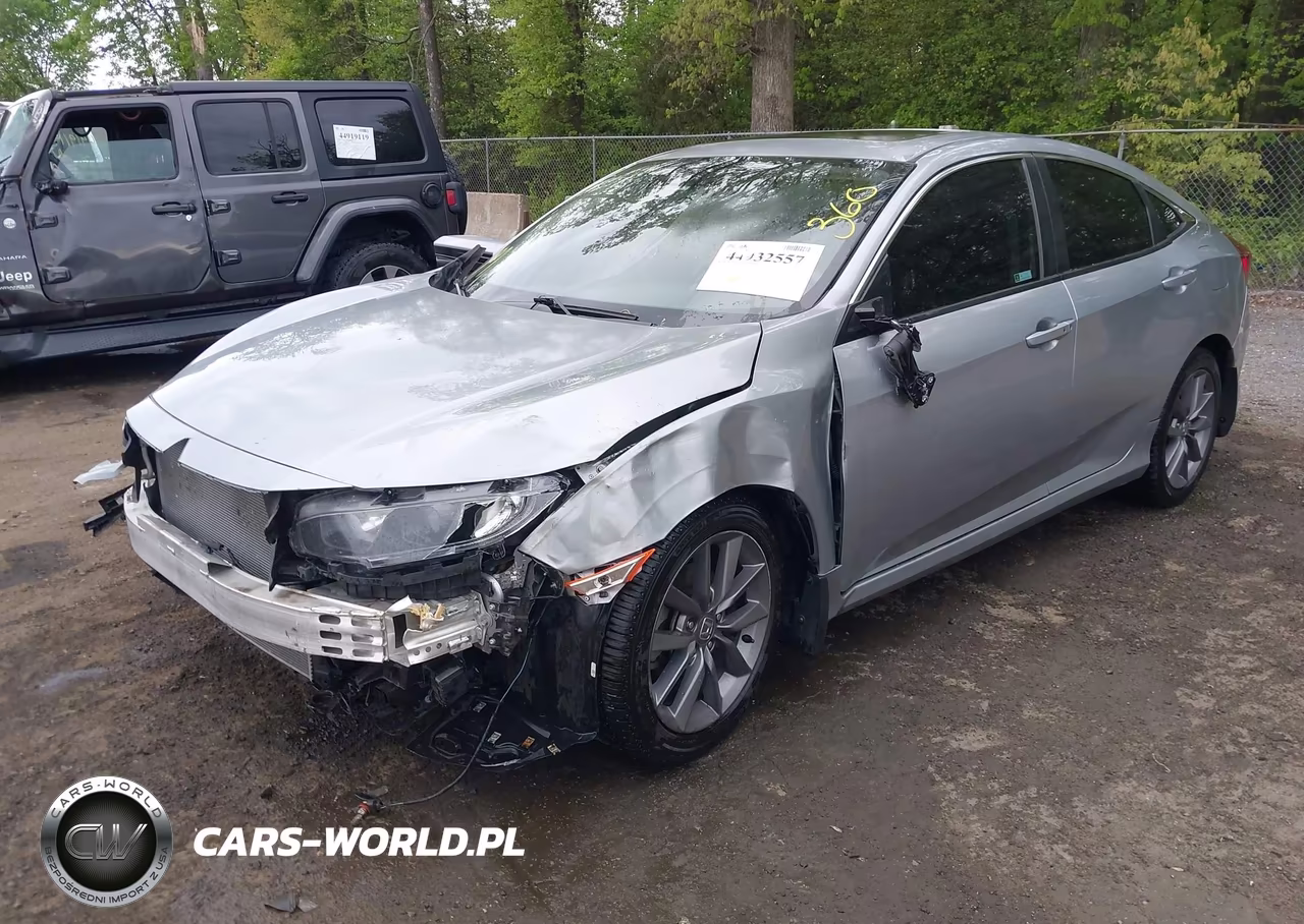 2019 Honda Civic Ex VIN:19XFC1F33KE018916 - 6