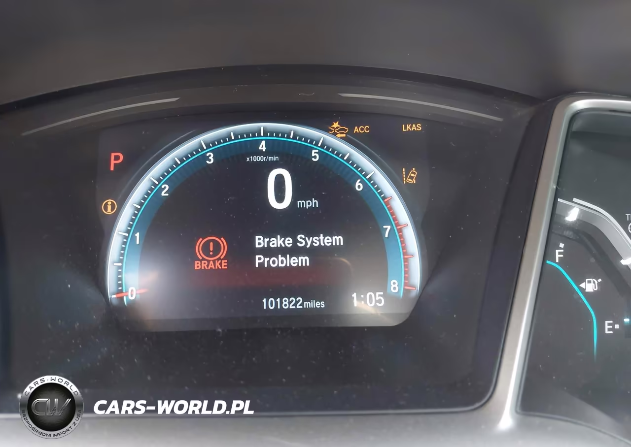 2019 Honda Civic Ex VIN:19XFC1F33KE018916 - 7