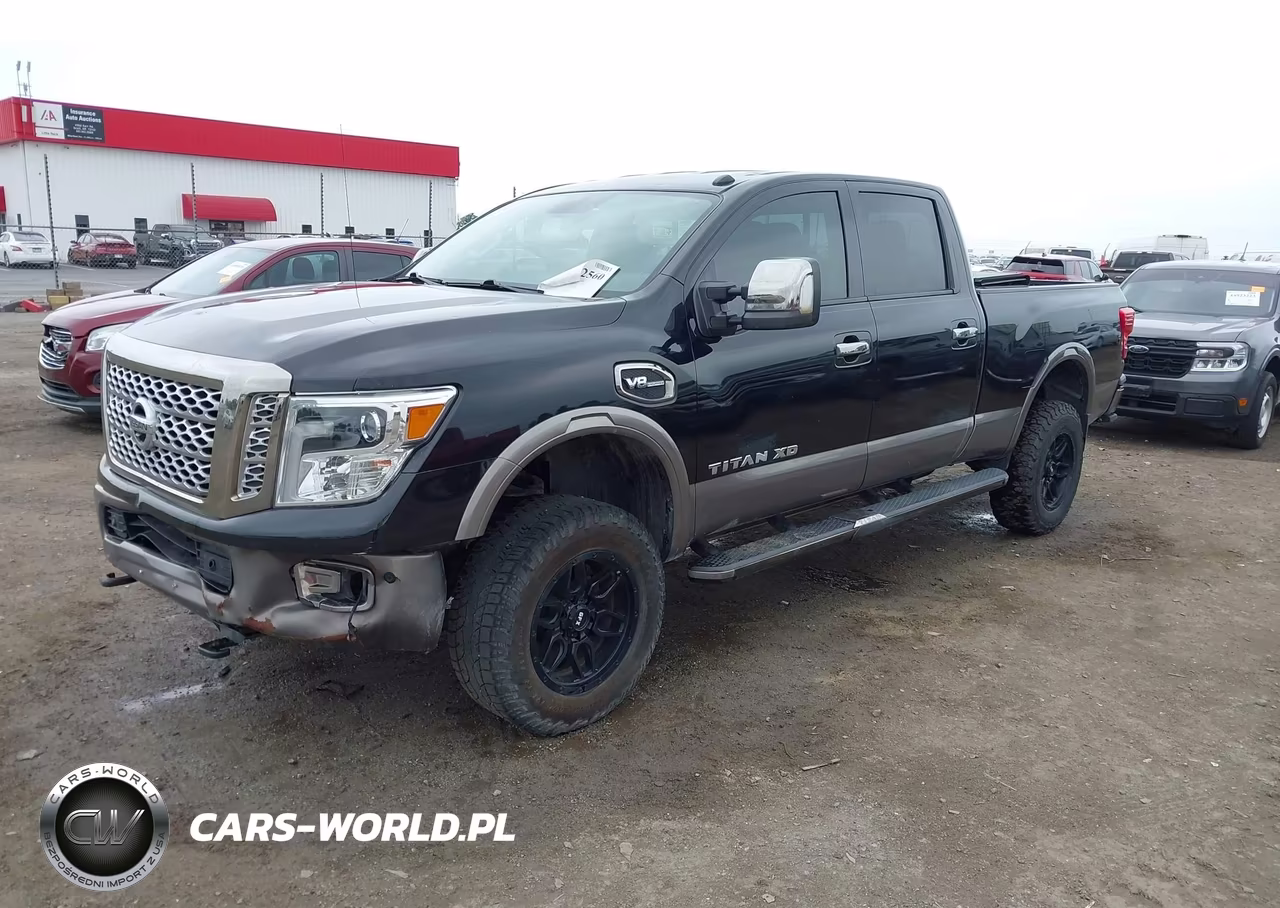 2018 Nissan Titan Xd Platinum Reserve Gas VIN:1N6AA1F48JN519722 - 2