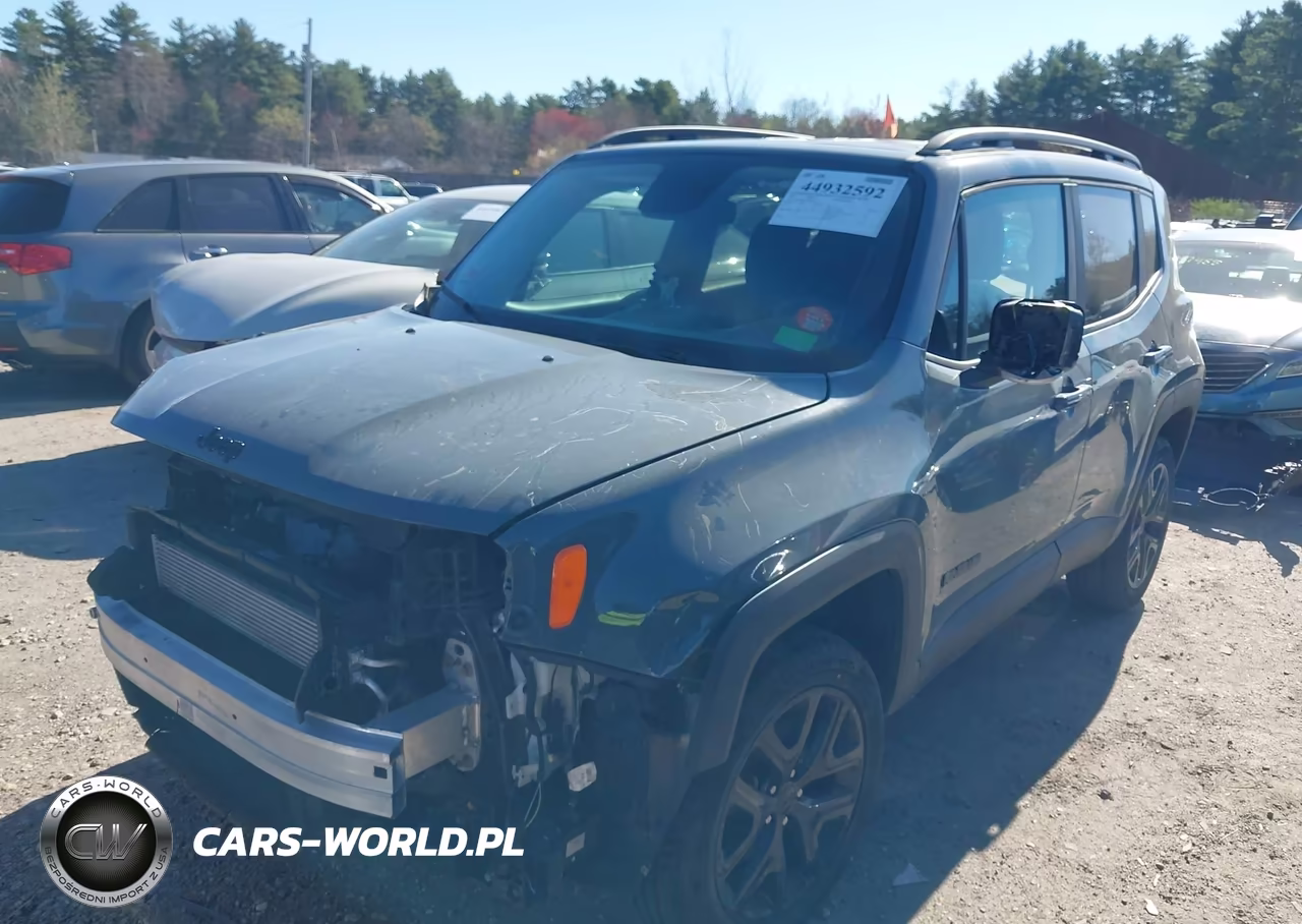 2017 Jeep Renegade Altitude 4X4 VIN:ZACCJBBB8HPE65734 - 2