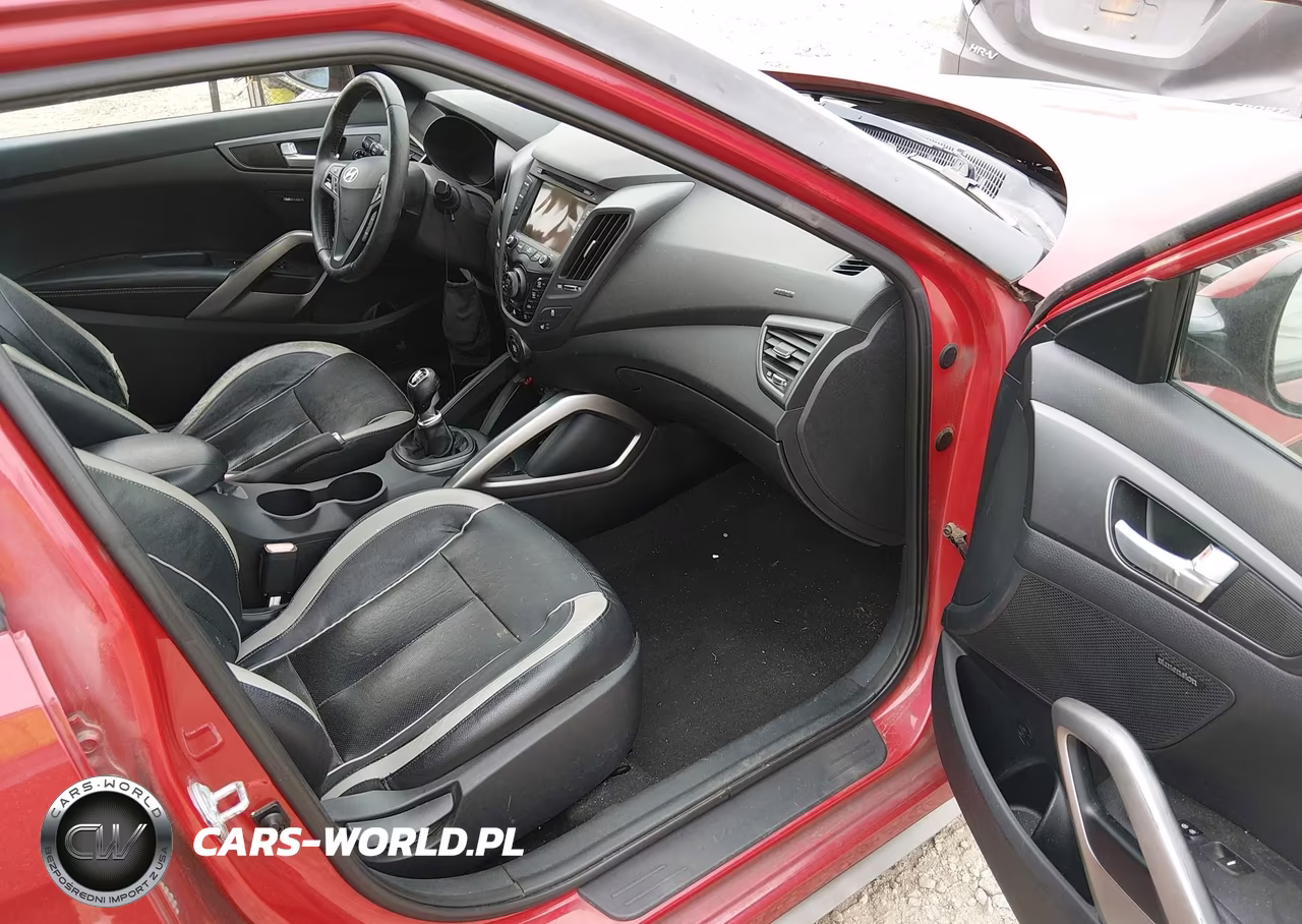 2013 Hyundai Veloster Turbo W-Black VIN:KMHTC6AE2DU128543 - 5