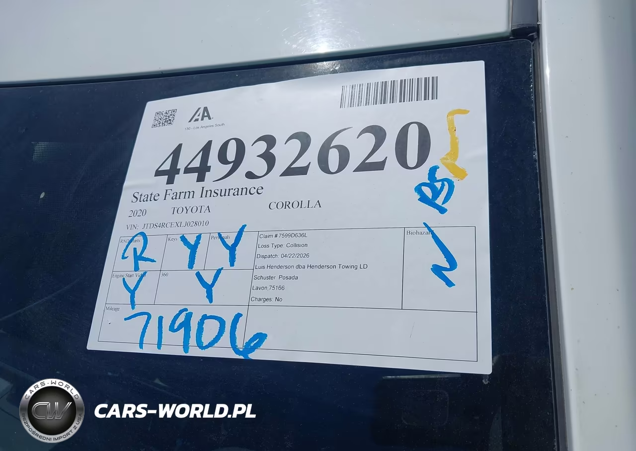 2020 Toyota Corolla Se VIN:JTDS4RCEXLJ028010 - 18