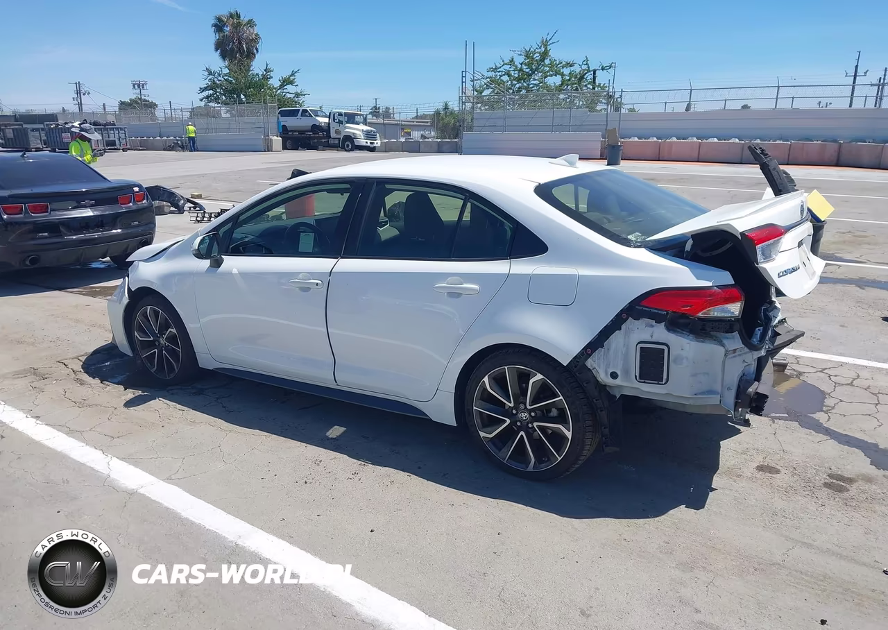 2020 Toyota Corolla Se VIN:JTDS4RCEXLJ028010 - 3
