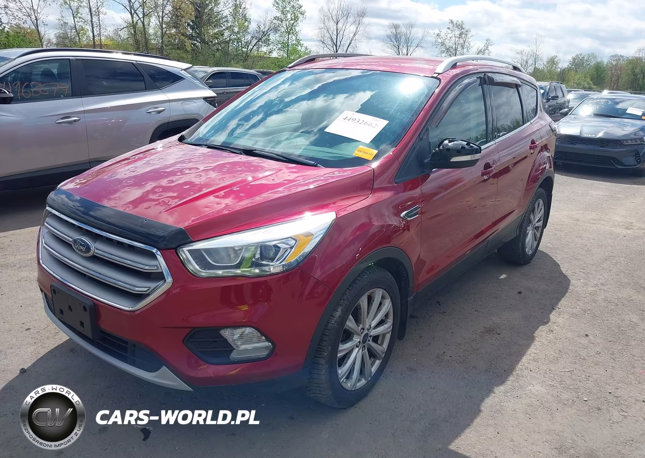 2017 Ford Escape Titanium VIN:1FMCU0JD0HUA11860 - 2