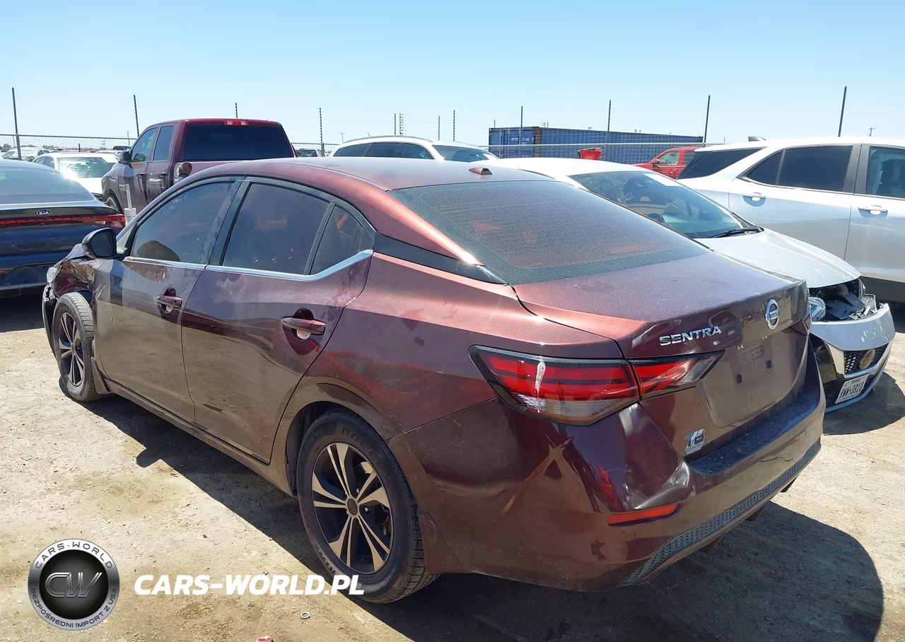 2020 Nissan Sentra Sv Xtronic Cvt VIN:3N1AB8CV3LY218094 - 3