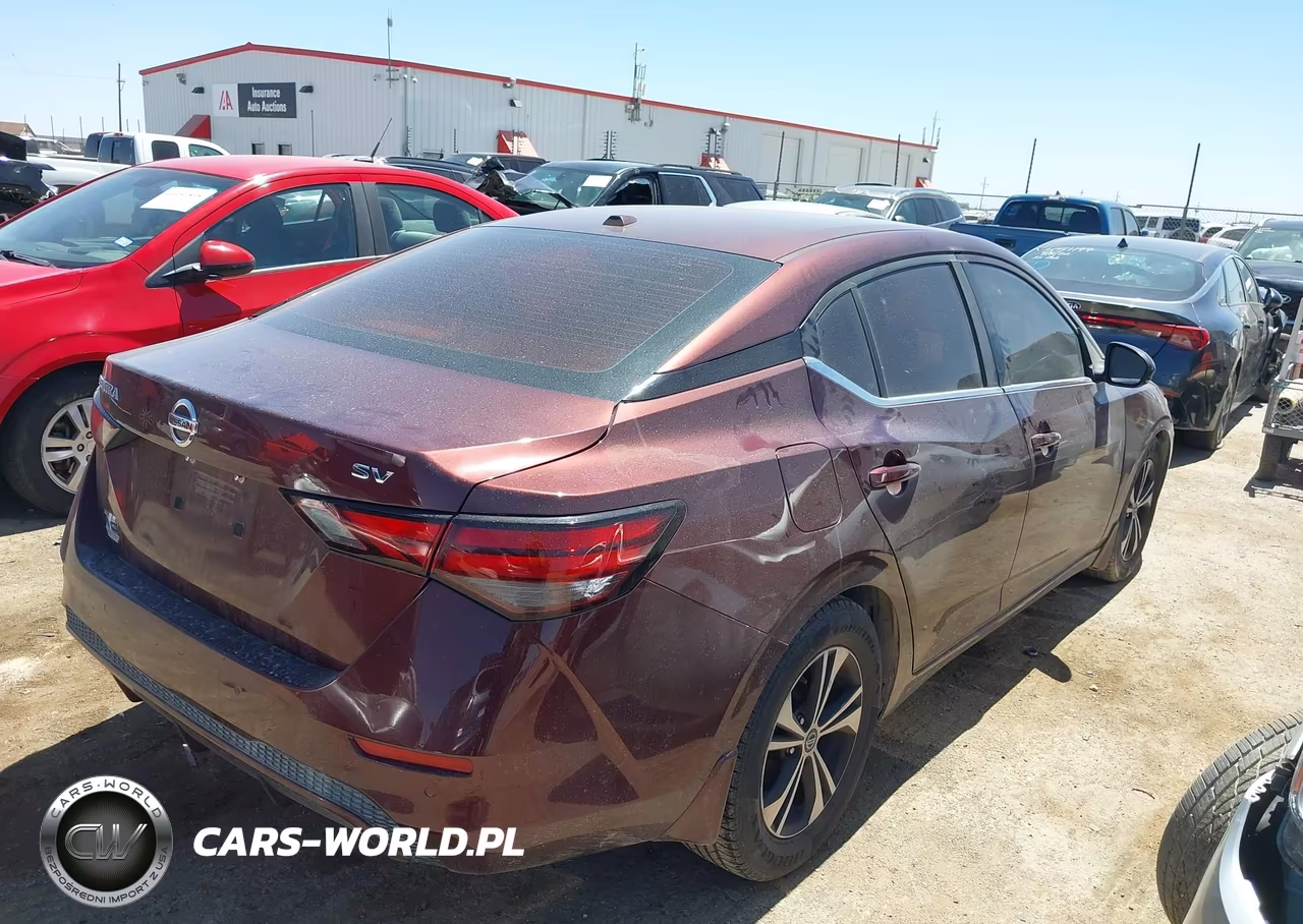2020 Nissan Sentra Sv Xtronic Cvt VIN:3N1AB8CV3LY218094 - 4