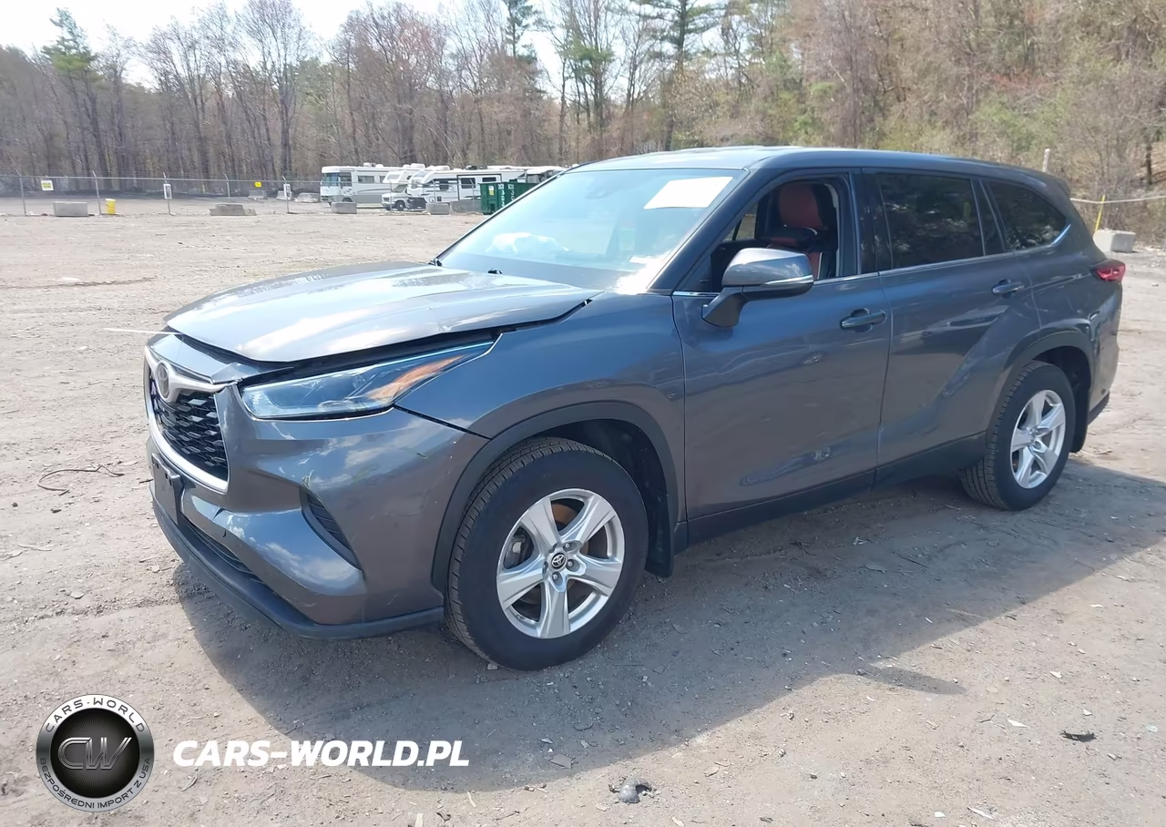 2021 Toyota Highlander L VIN:5TDCZRBH3MS113826 - 2