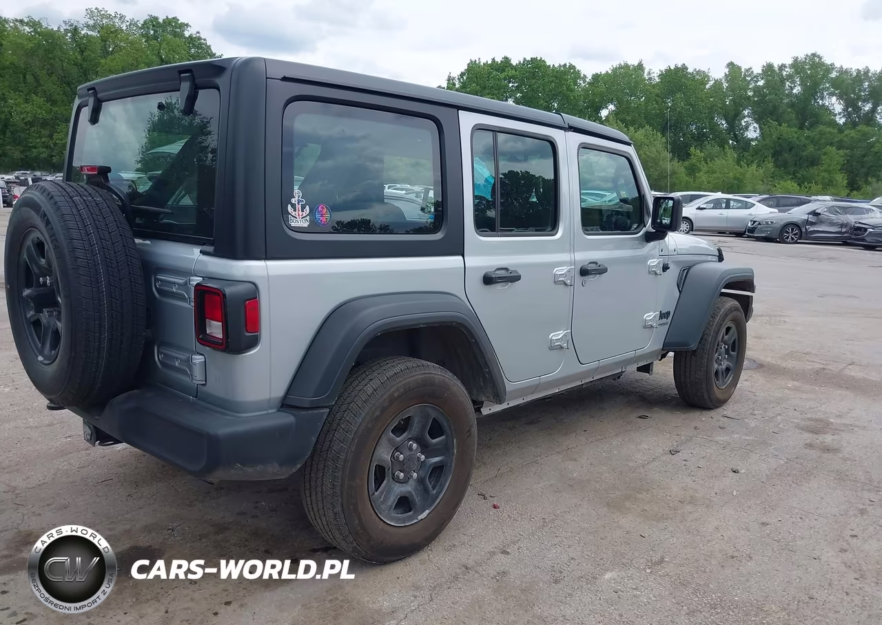 2022 Jeep Wrangler Unlimited Sport 4X4 VIN:1C4HJXDNXNW224184 - 4