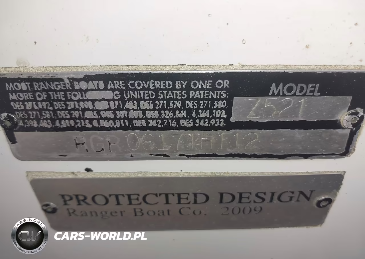 2012 Ranger Boat VIN:RGR06171H112 - 9
