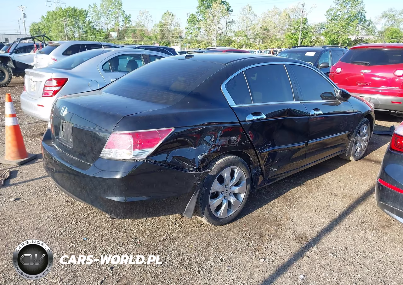 2009 Honda Accord 3.5 Ex-L VIN:1HGCP36819A034402 - 4