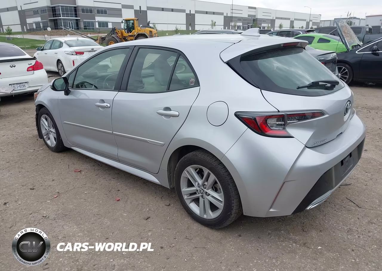 2019 Toyota Corolla Se VIN:JTNK4RBE1K3051952 - 3