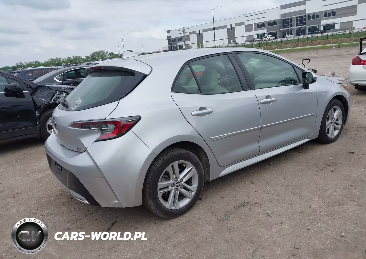 2019 Toyota Corolla Se VIN:JTNK4RBE1K3051952 - 4