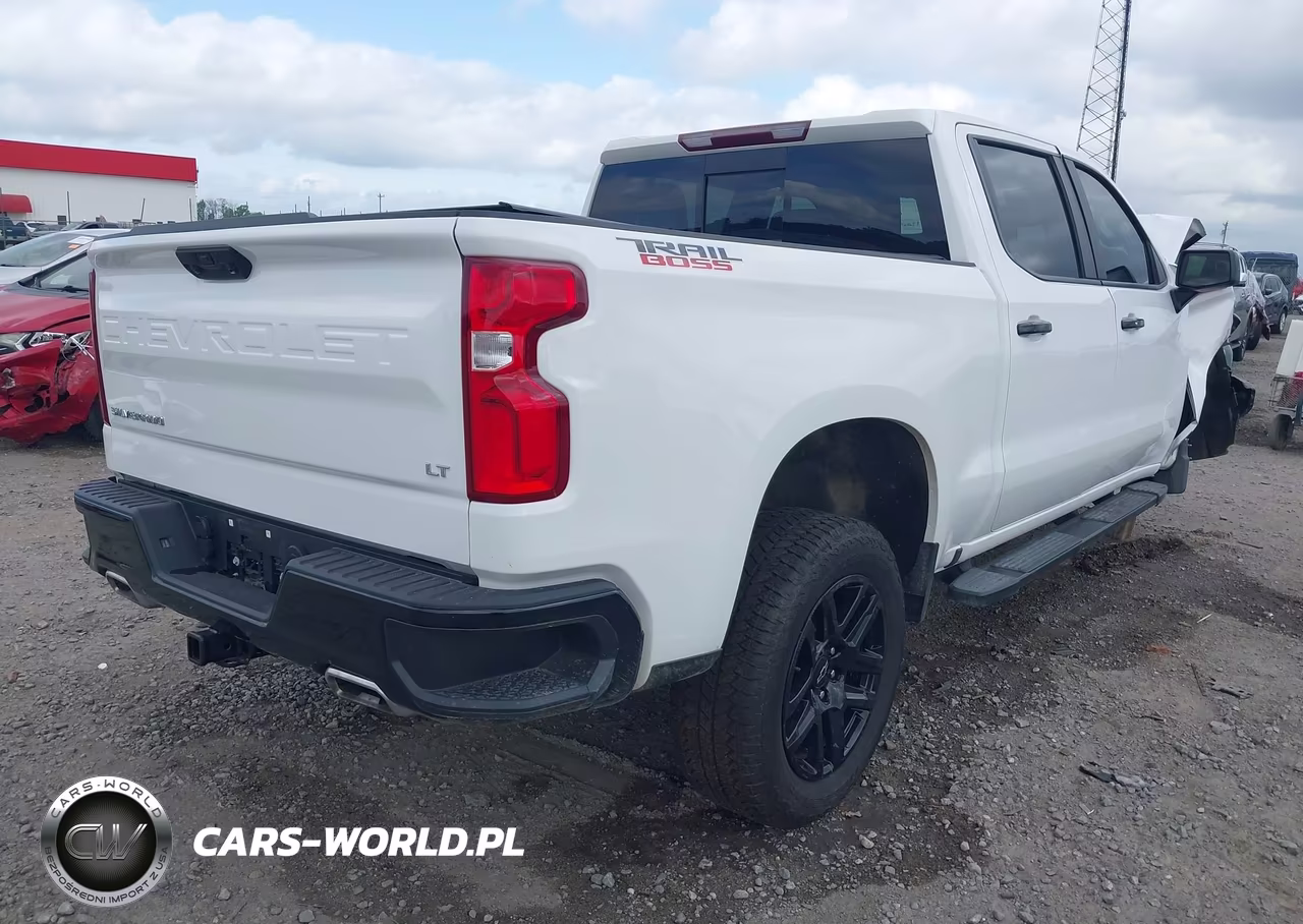 2025 Chevrolet Silverado 1500 4Wd Short Bed Lt Trail Boss VIN:3GCUKFED0SG352987 - 4