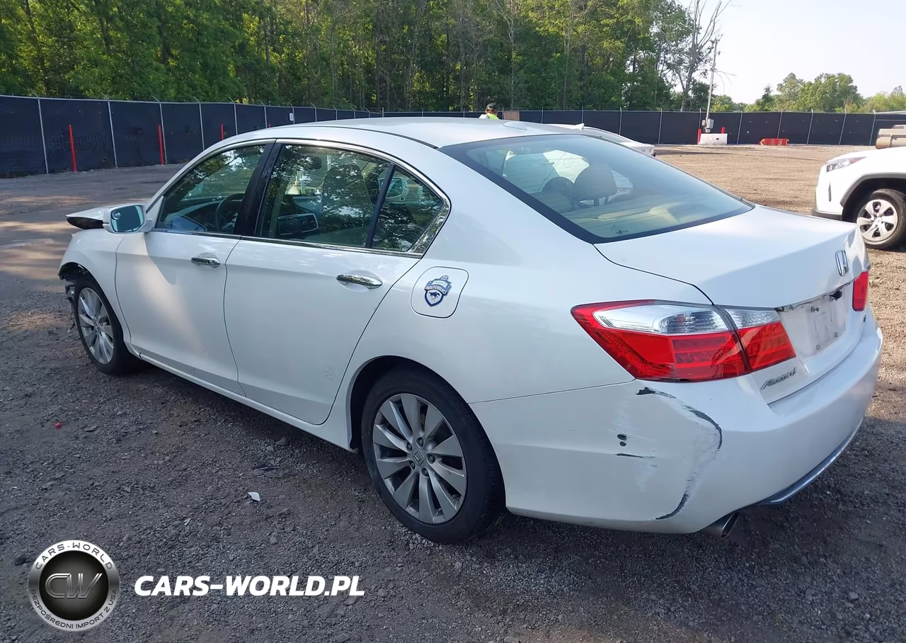 2014 Honda Accord Ex-L V-6 VIN:1HGCR3F86EA003344 - 3