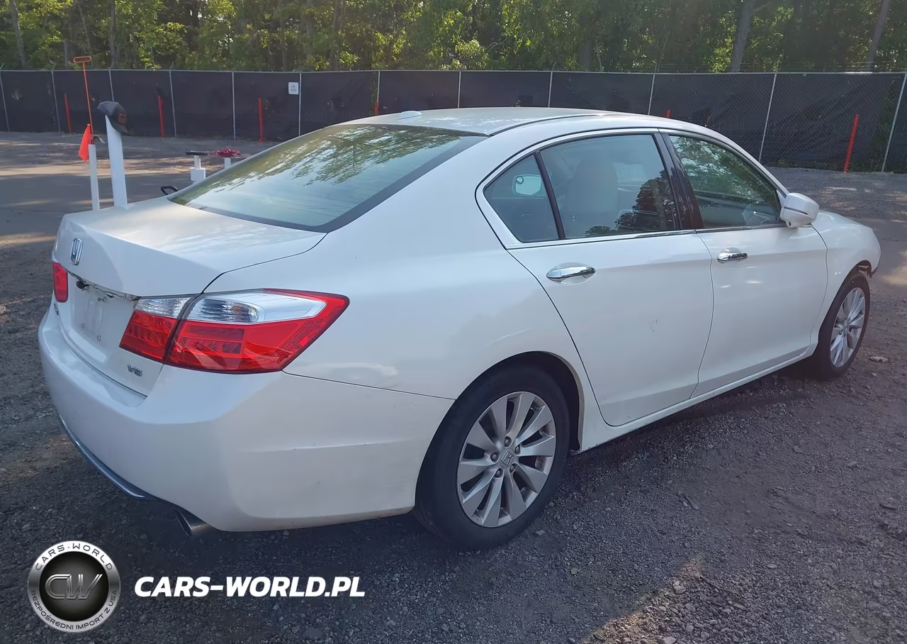 2014 Honda Accord Ex-L V-6 VIN:1HGCR3F86EA003344 - 4