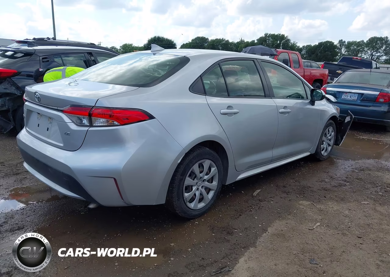 2020 Toyota Corolla Le VIN:JTDEPRAE0LJ027343 - 4