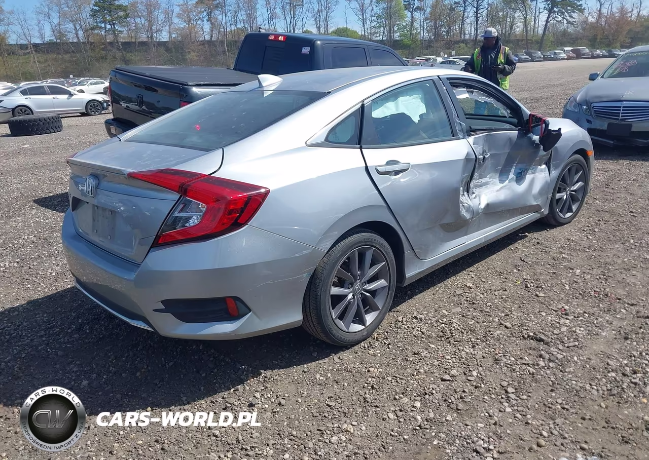2019 Honda Civic Ex VIN:19XFC1F38KE208792 - 4