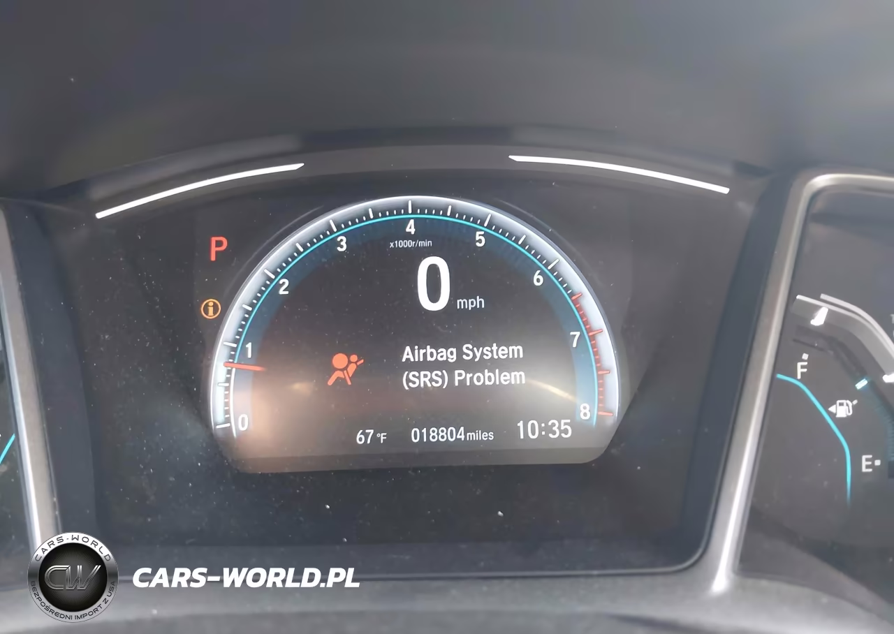 2019 Honda Civic Ex VIN:19XFC1F38KE208792 - 7
