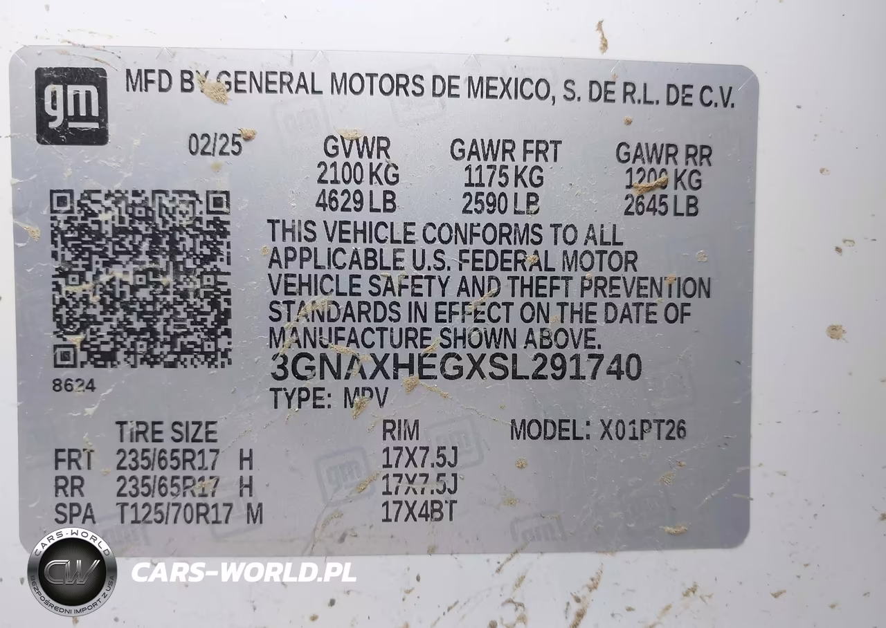 2025 Chevrolet Equinox Fwd Lt VIN:3GNAXHEGXSL291740 - 9