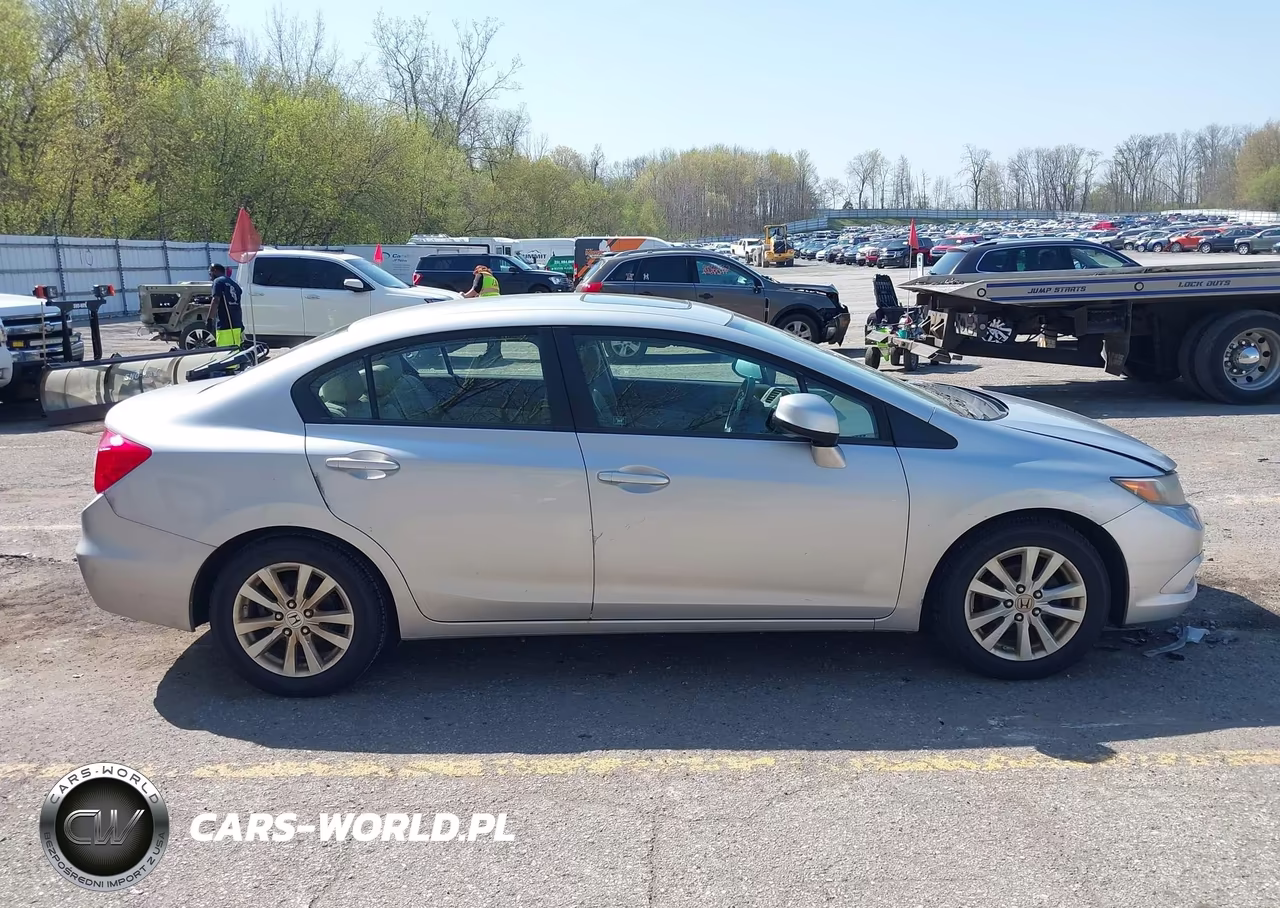 2012 Honda Civic Ex-L VIN:19XFB2F96CE000635 - 13