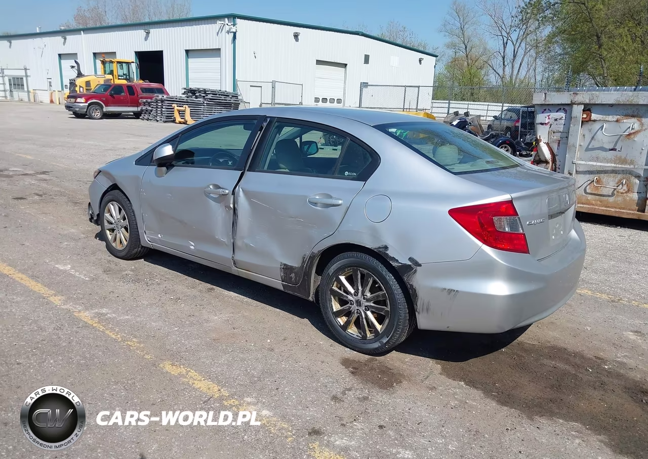2012 Honda Civic Ex-L VIN:19XFB2F96CE000635 - 3