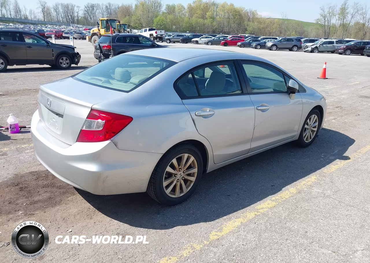 2012 Honda Civic Ex-L VIN:19XFB2F96CE000635 - 4