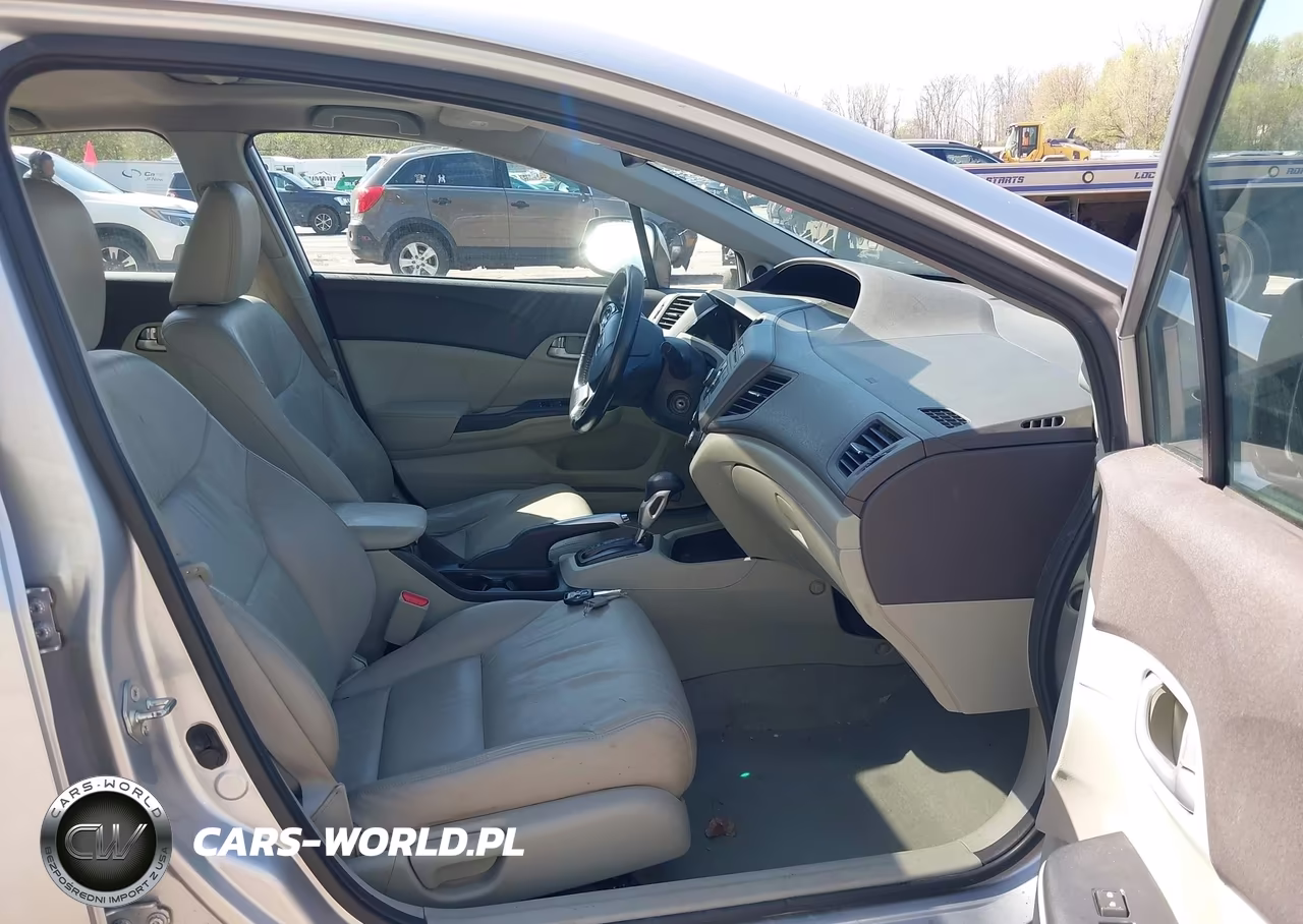 2012 Honda Civic Ex-L VIN:19XFB2F96CE000635 - 5