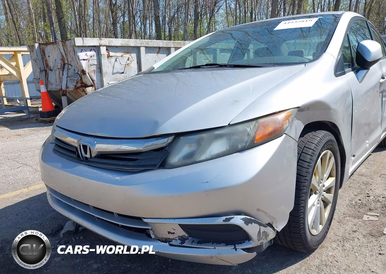 2012 Honda Civic Ex-L VIN:19XFB2F96CE000635 - 6