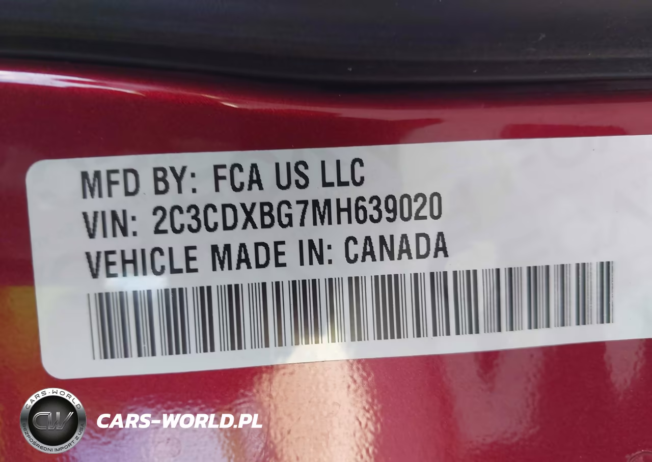 2021 Dodge Charger Sxt Rwd VIN:2C3CDXBG7MH639020 - 9