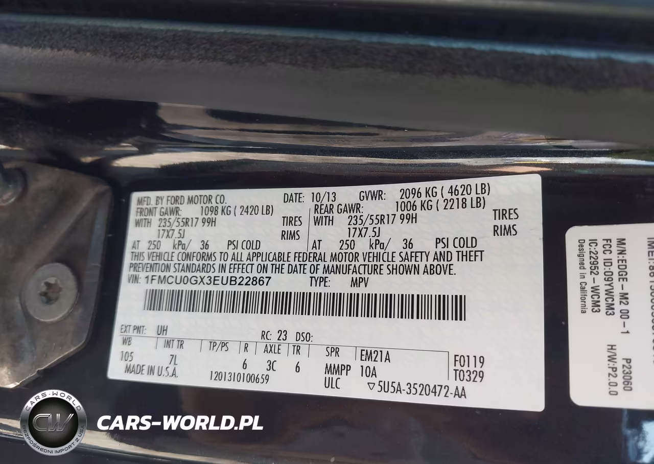 2014 Ford Escape Se VIN:1FMCU0GX3EUB22867 - 9