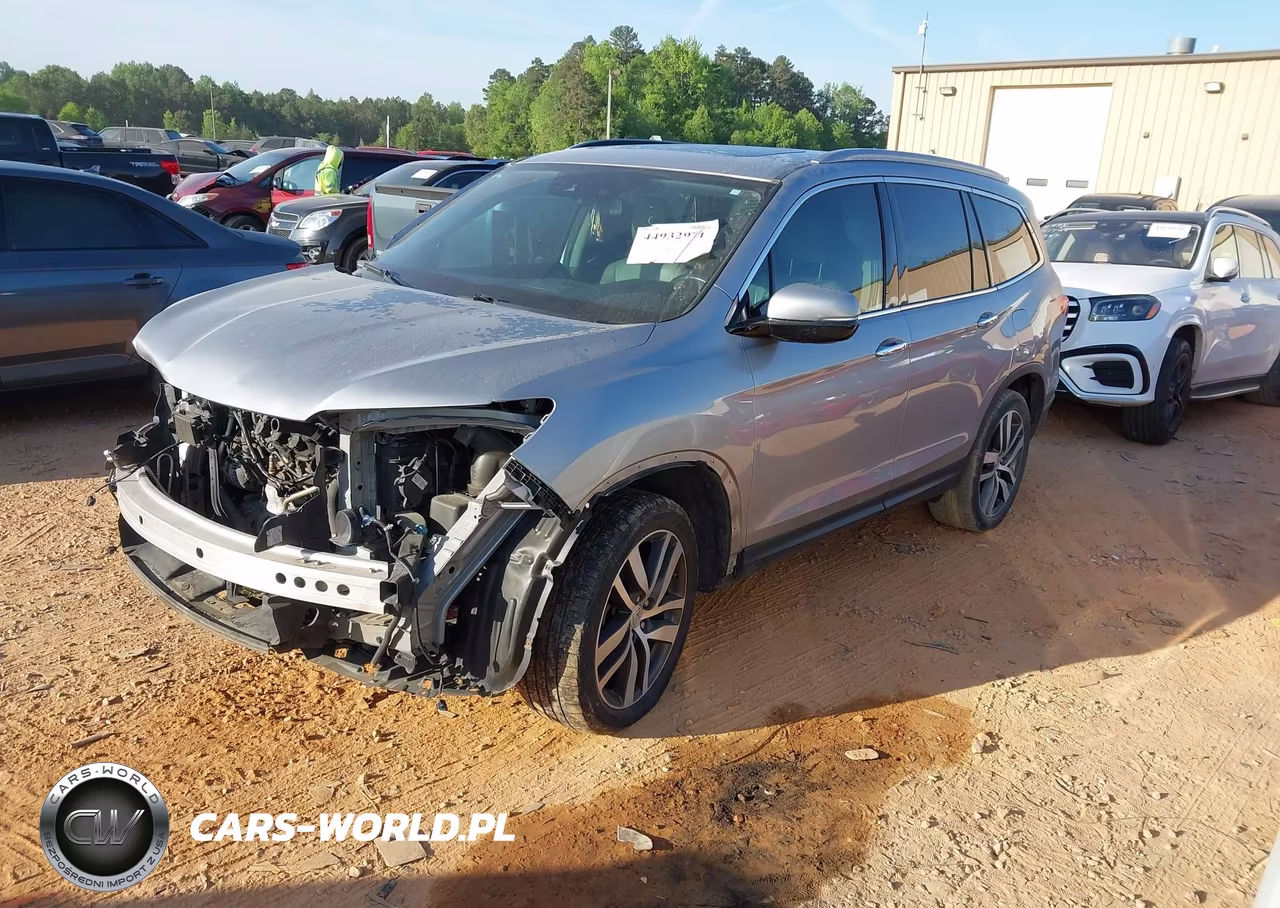 2018 Honda Pilot Elite VIN:5FNYF6H0XJB003645 - 2