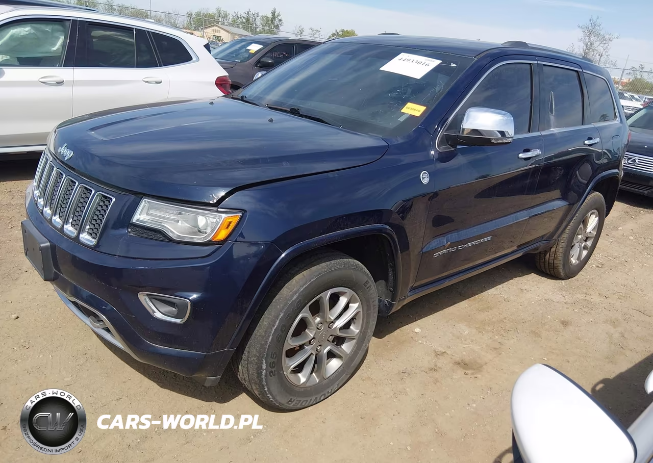 2015 Jeep Grand Cherokee Overland VIN:1C4RJFCG0FC141707 - 2