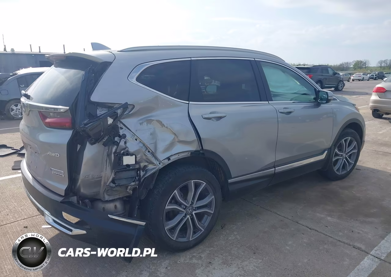 2021 Honda Cr-V Hybrid Touring VIN:7FART6H95ME033916 - 4