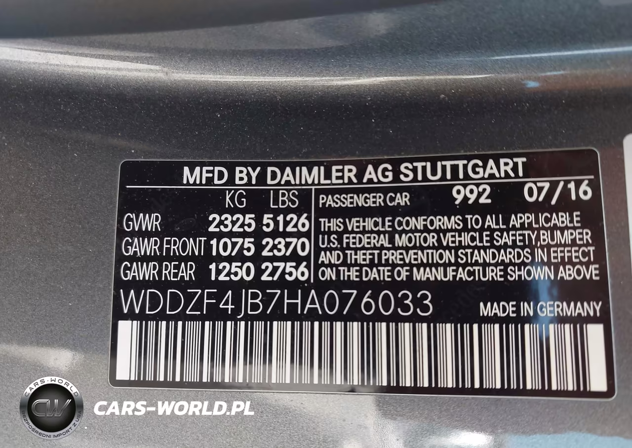 2017 Mercedes-Benz E 300 VIN:WDDZF4JB7HA076033 - 9