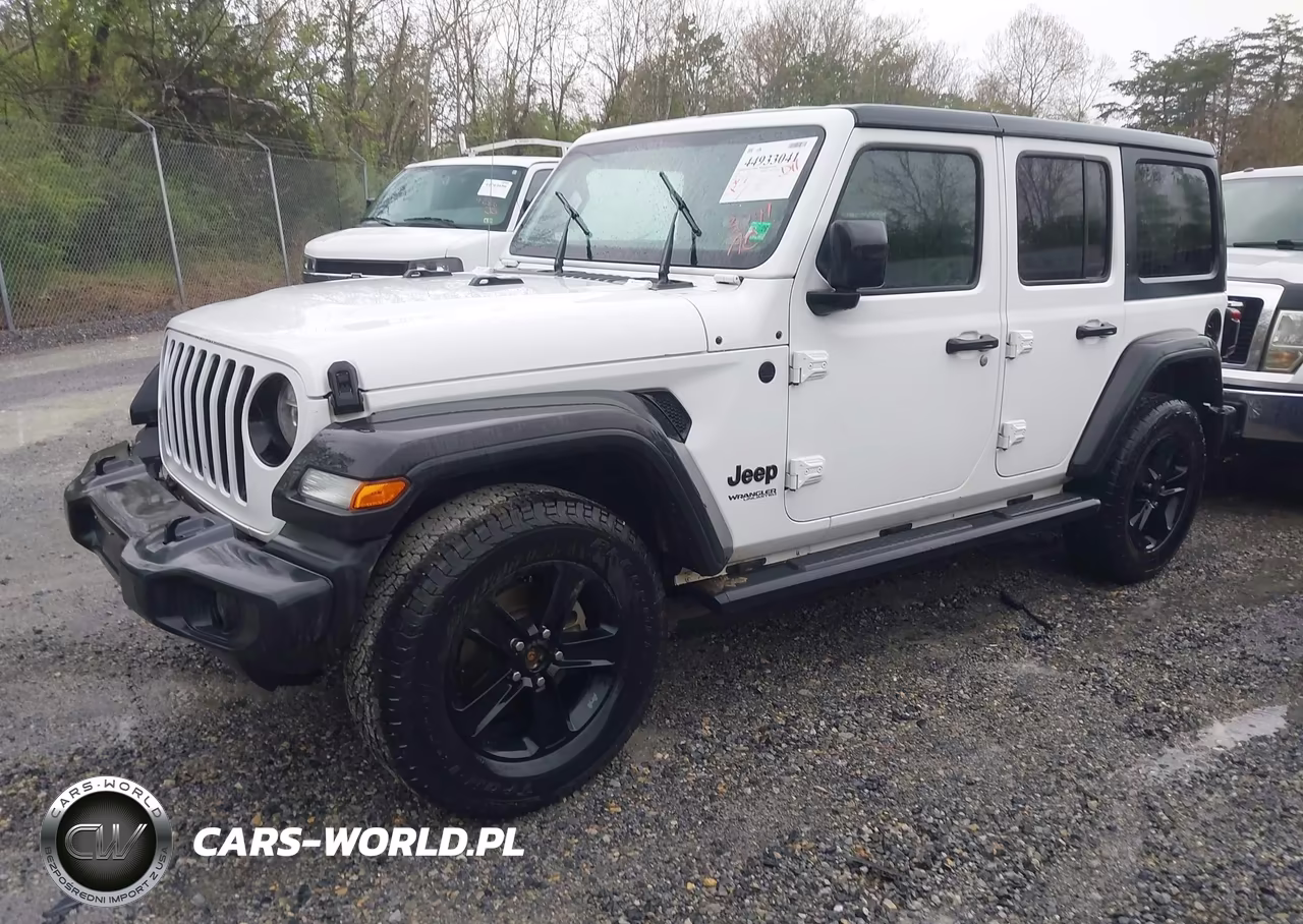 2021 Jeep Wrangler Unlimited Sport Altitude 4X4 VIN:1C4HJXDG9MW614659 - 2