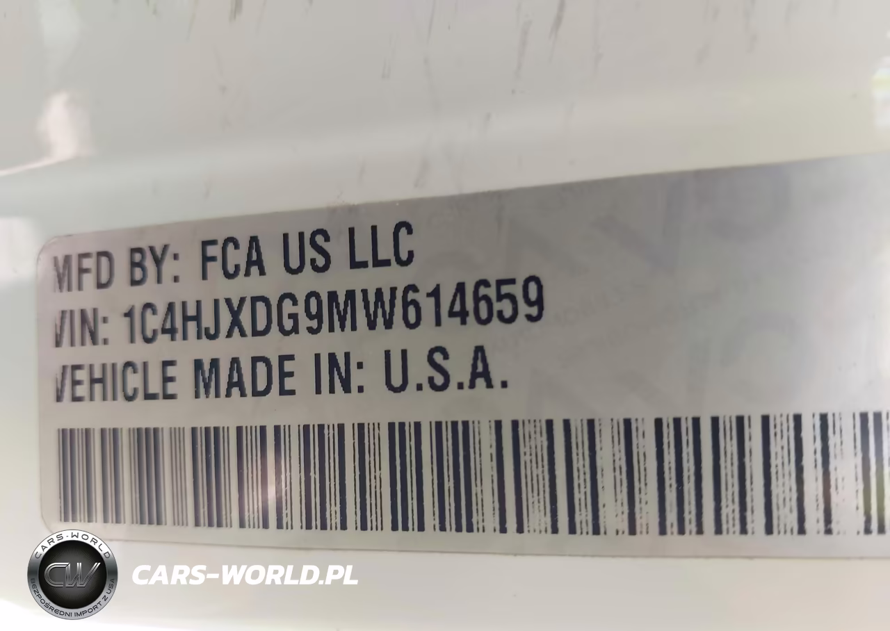 2021 Jeep Wrangler Unlimited Sport Altitude 4X4 VIN:1C4HJXDG9MW614659 - 9