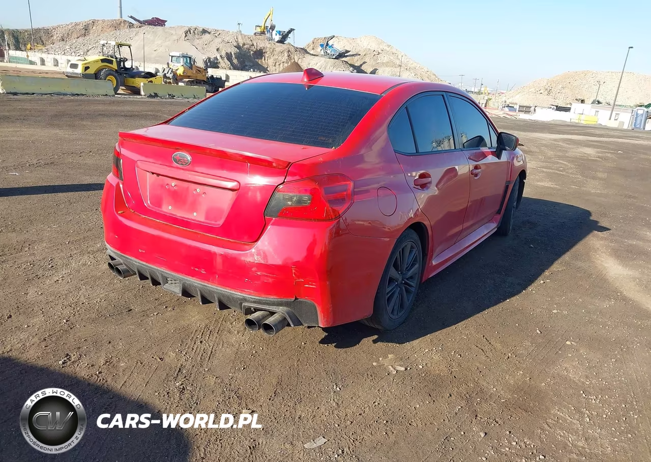 2015 Subaru Wrx Limited VIN:JF1VA1J67F9825748 - 4