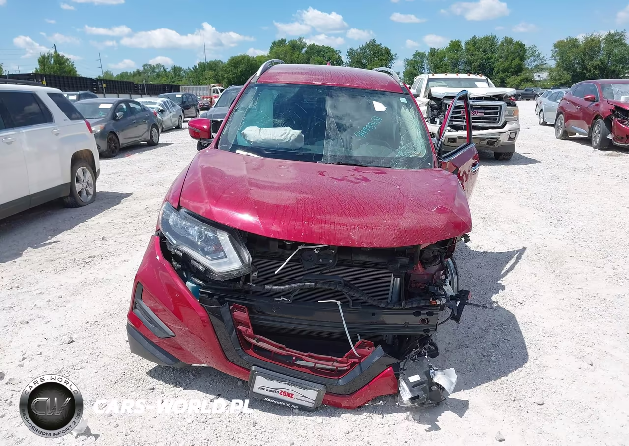 2017 Nissan Rogue Sv VIN:JN8AT2MV6HW266830 - 13