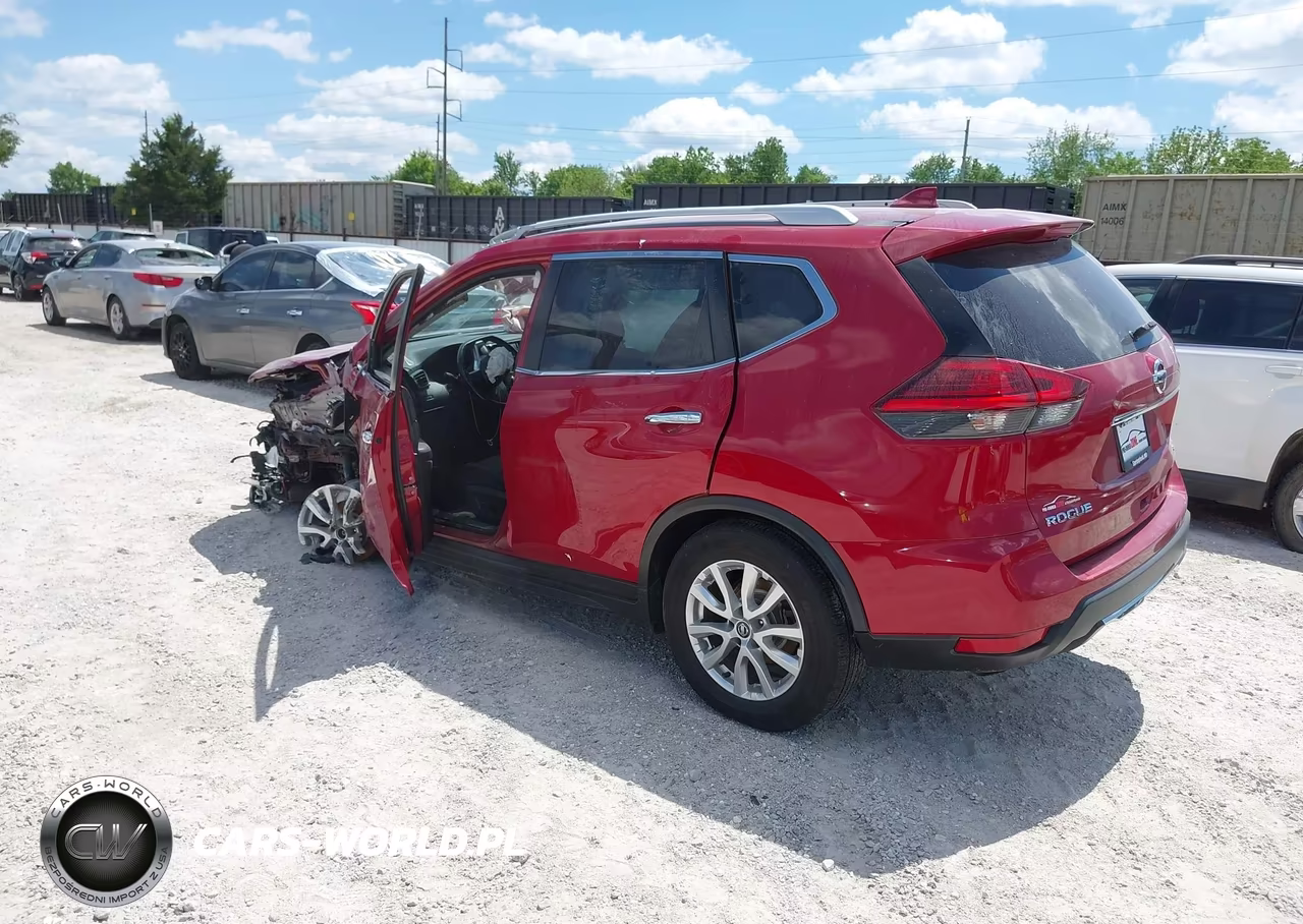 2017 Nissan Rogue Sv VIN:JN8AT2MV6HW266830 - 3
