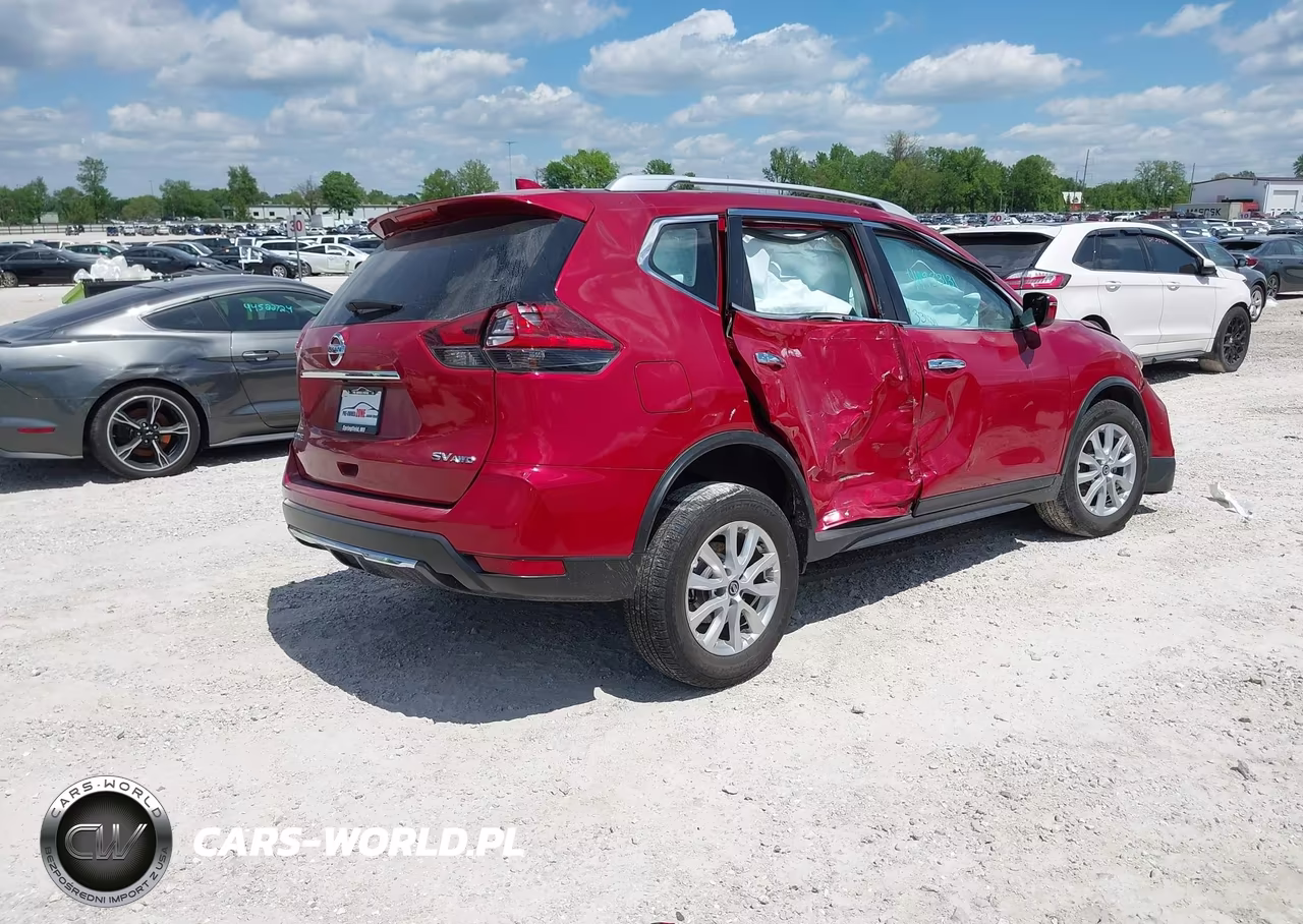 2017 Nissan Rogue Sv VIN:JN8AT2MV6HW266830 - 4